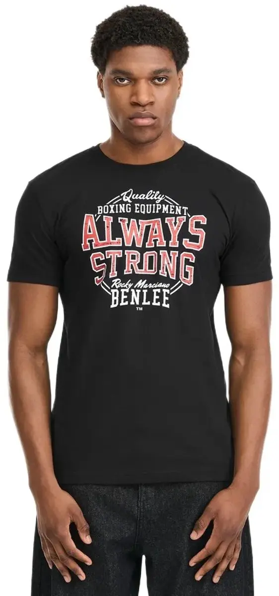 Benlee Girton T-shirt Met Korte Mouwen Zwart 3XL Man