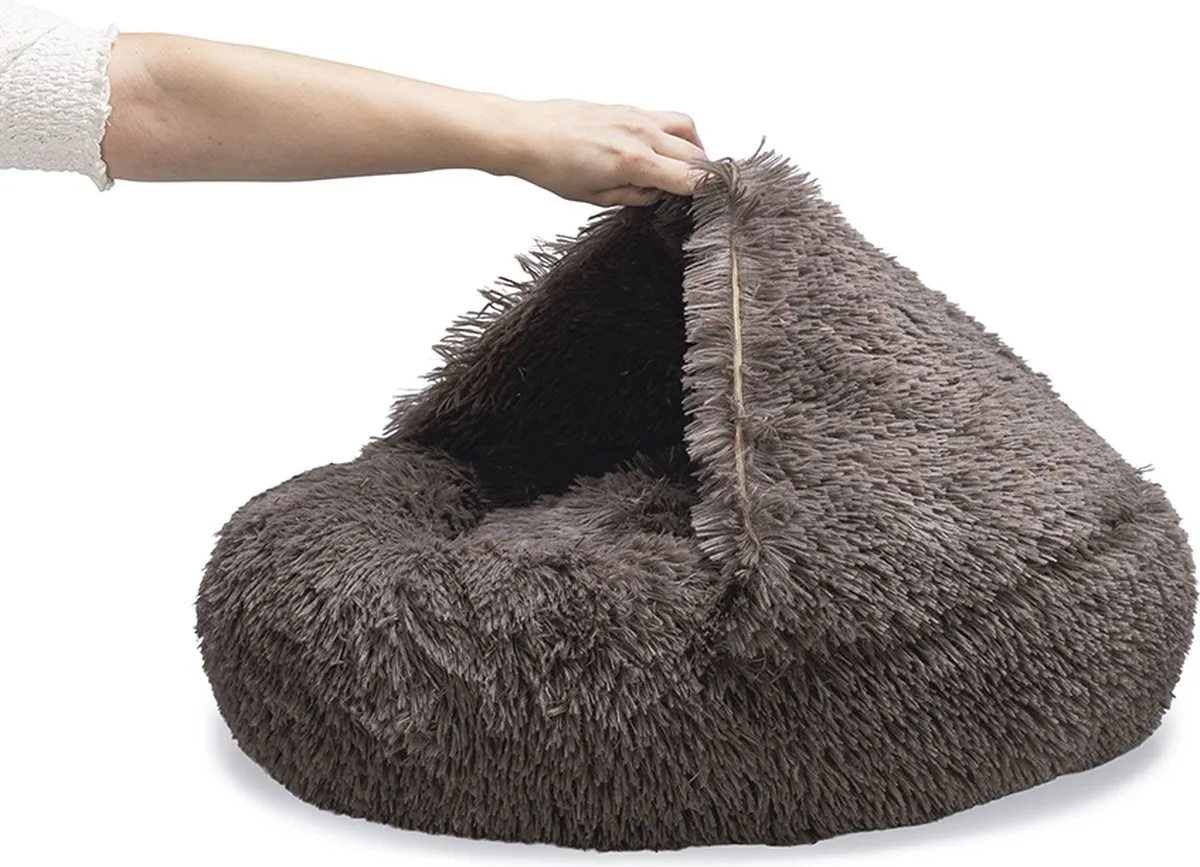 Beeztees Yala Hondenmand - Bruin - Ø60cm