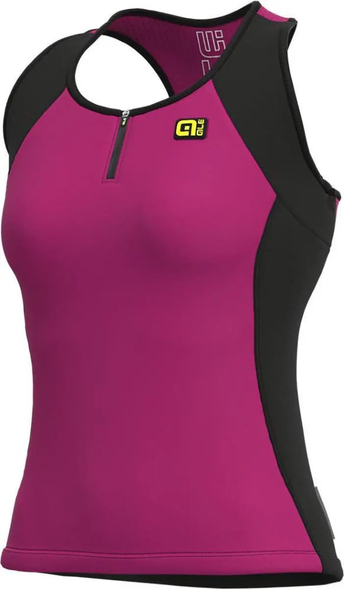 Ale Lady Top Solid Color Block