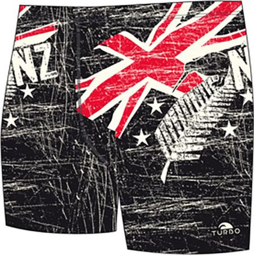 Turbo New Zealand Vintage 2013 Jammer Zwart 5XL Man