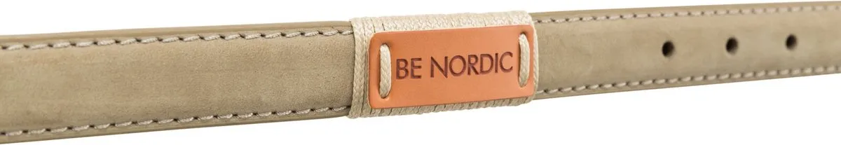 Trixie Be Nordic Leren Halsband - Zand/Beige