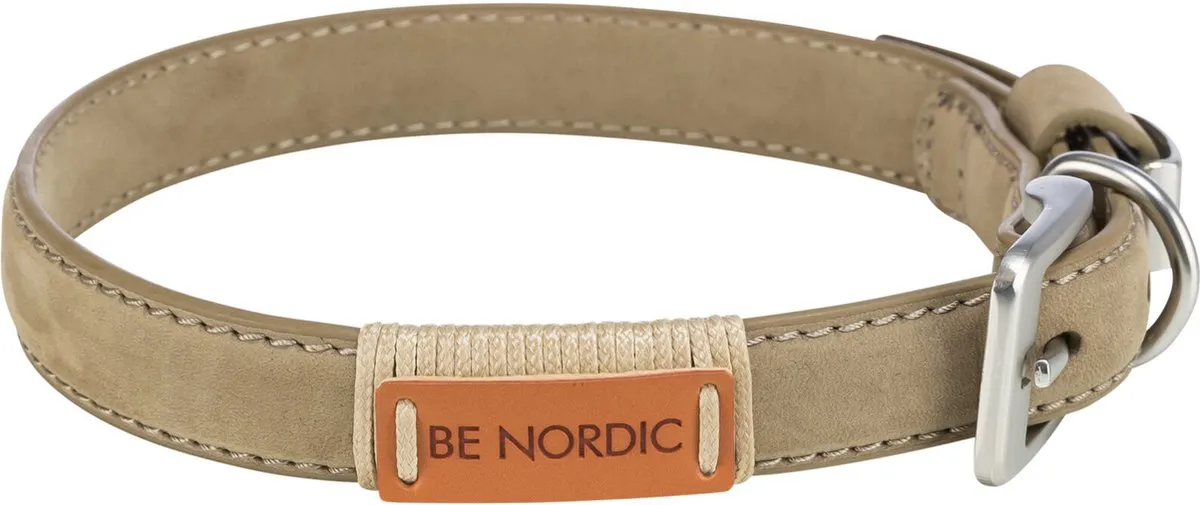 Trixie Be Nordic Leren Halsband