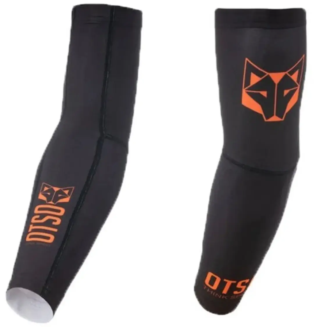 Otso Ultralight Black/fluo Orange Armwarmers Zwart L-XL Man