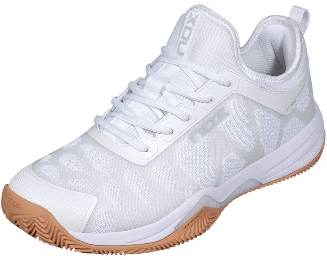 Nox Nerbo Padelschoenen - Wit/Gum - afbeelding 2 van 6