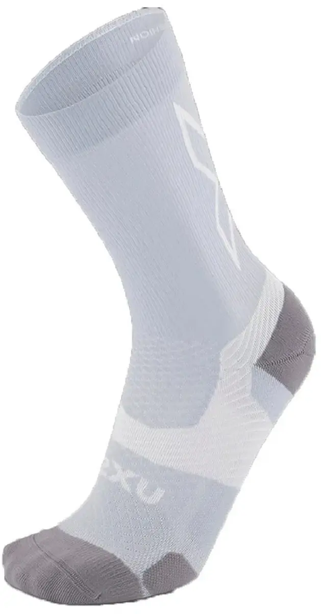 2xu Vectr Light Cushion Crew Lange Sokken Grijs EU 46 1/2-48 1/2