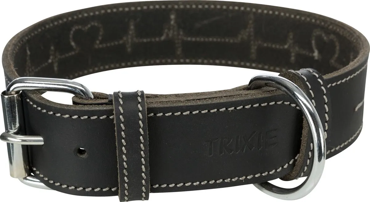 Trixie Rustic Vetleer Halsband Heartbeat