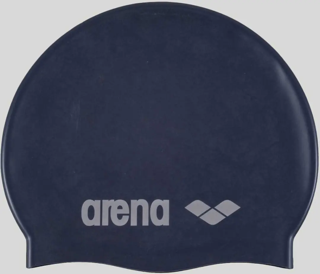 Arena Kinder Badmuts Classic Silicone Denim