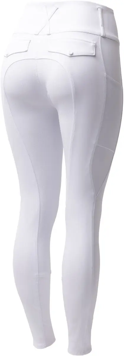 Horze Leonie dames fullseat rijbroek , White, 40