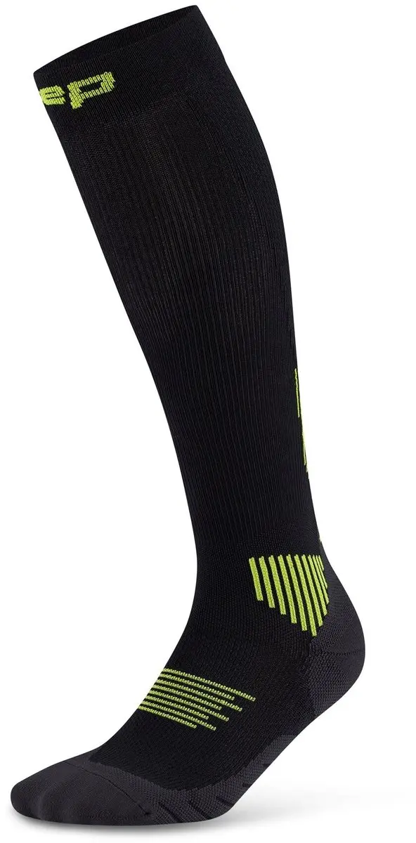 CEP Compressiekousen Core Run 5.0 - zwart/groen - afbeelding 3 van 6