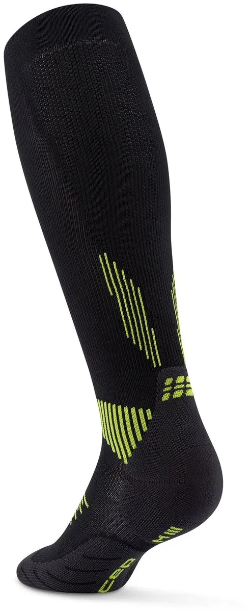 CEP Compressiekousen Core Run 5.0 - zwart/groen - afbeelding 5 van 6
