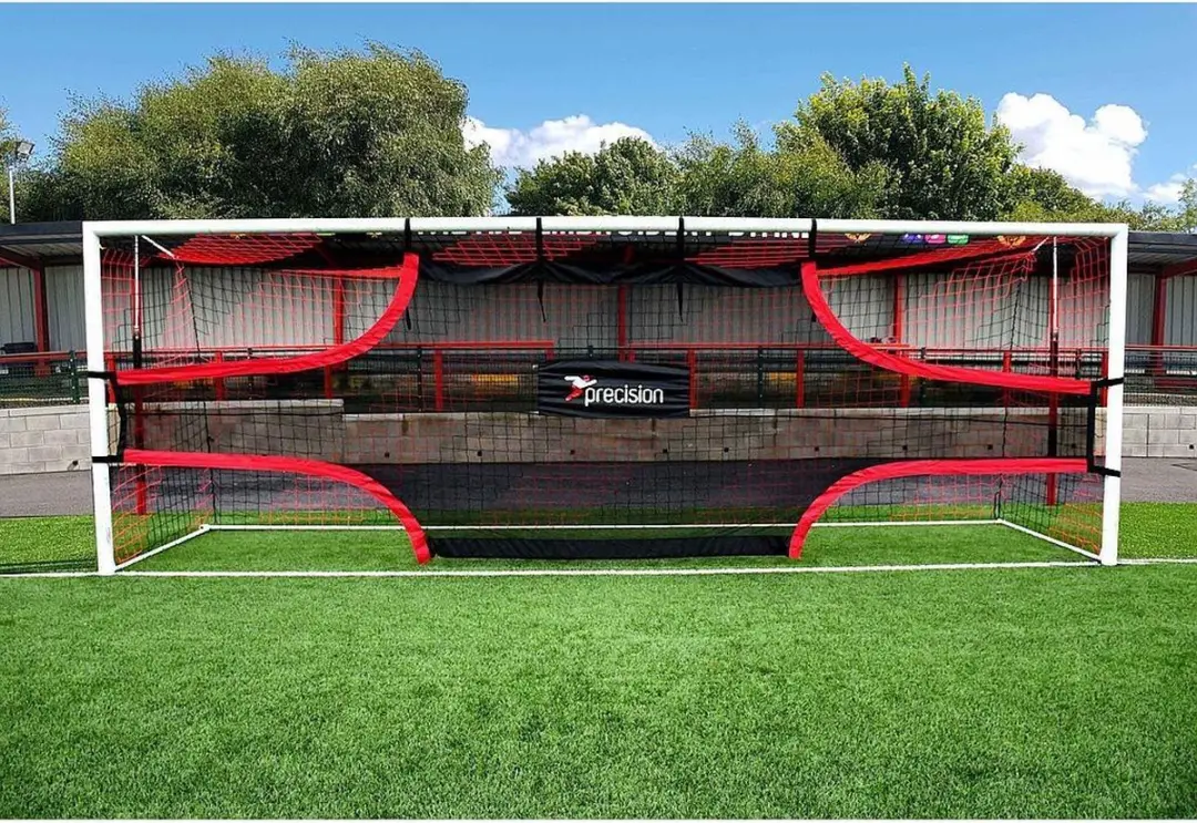 Precision Target-shot 365 X 182 Cm Mesh/nylon Zwart/geel