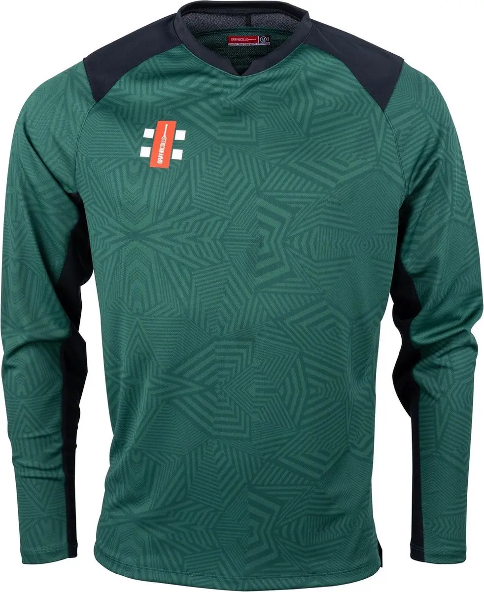 Gray-Nicolls Cricket SHIRT PRO T20 S/S GN/BK 9-10 9