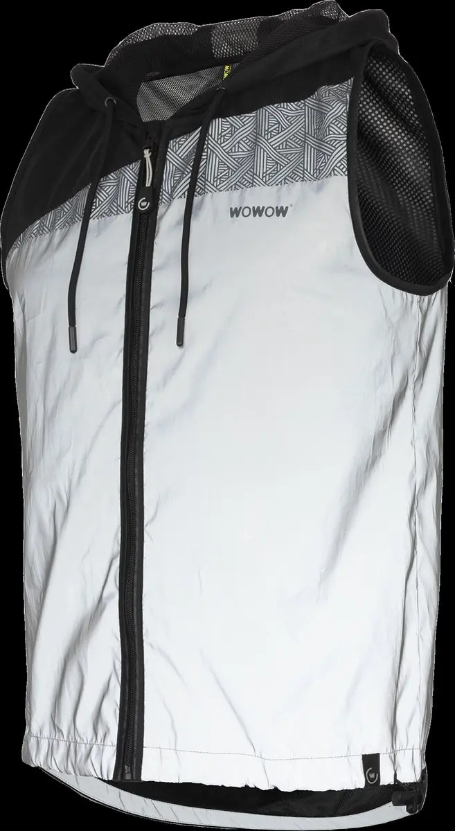 Fietsjack unisex volledig reflecterend met capuchon - Cross Hill Jacket M - afbeelding 6 van 6