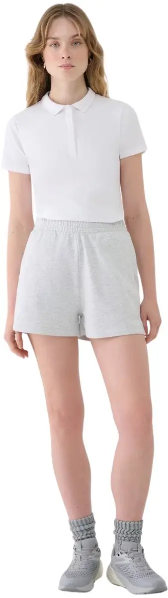 4F Dames Poloshirt - Wit - XL - afbeelding 4 van 5