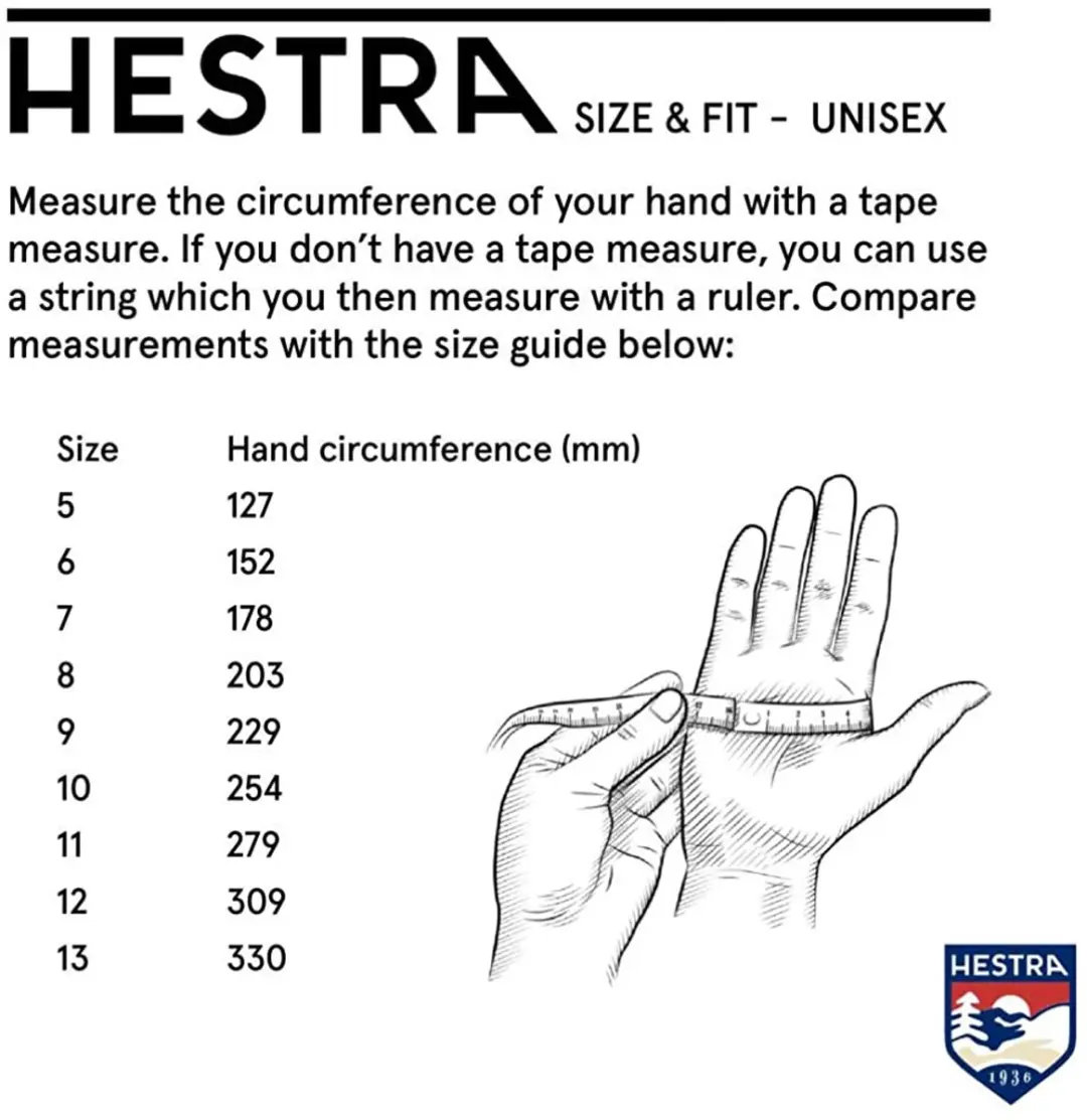 Hestra Army Leather Patrol Dameshandschoenen Zwart - afbeelding 3 van 4