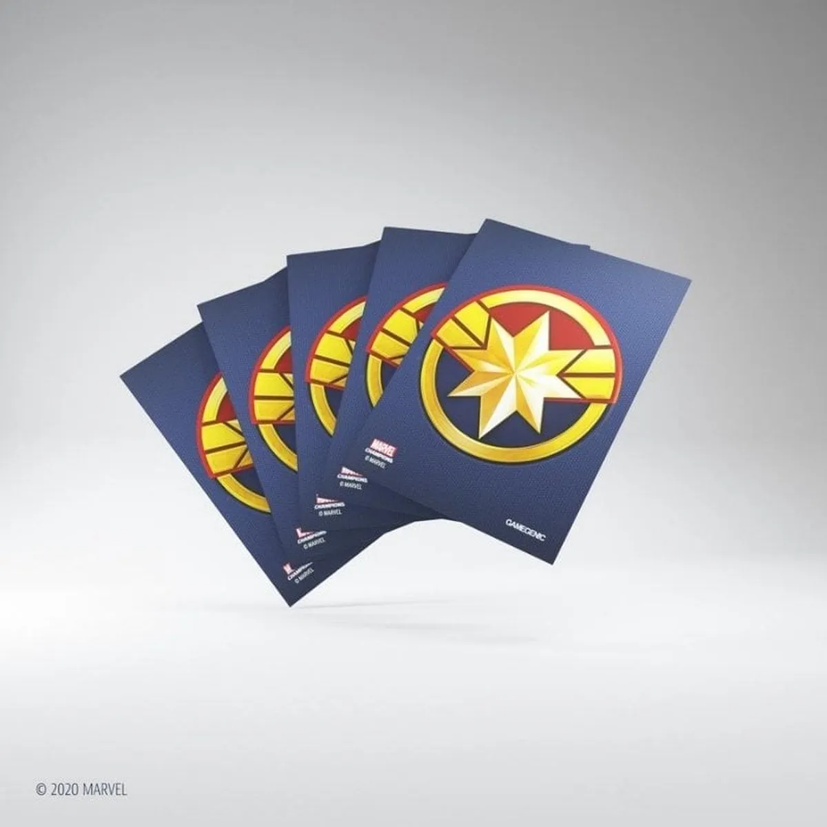 Marvel Champions Captain Marvel Hoesjes 66x91mm