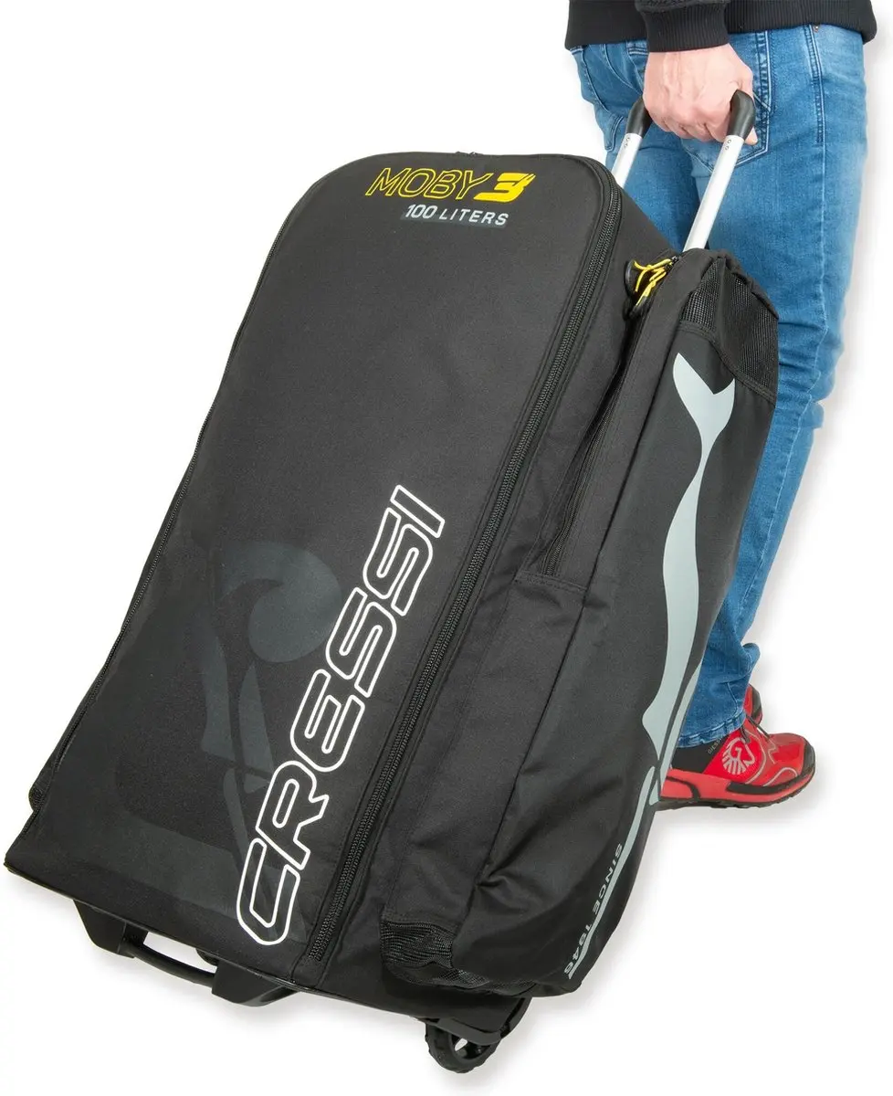 Cressi Moby 3 Duiktas - 100L - Zwart - afbeelding 4 van 6