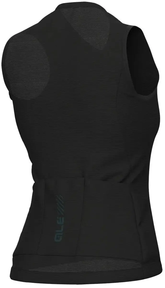 Ale Pragma Color Block mouwloos fietsshirt - Zwart S - afbeelding 4 van 6