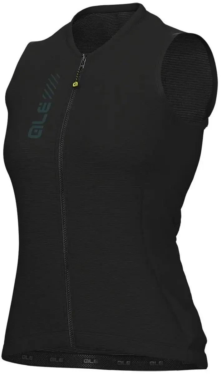 Ale Pragma Color Block mouwloos fietsshirt - Zwart S - afbeelding 5 van 6