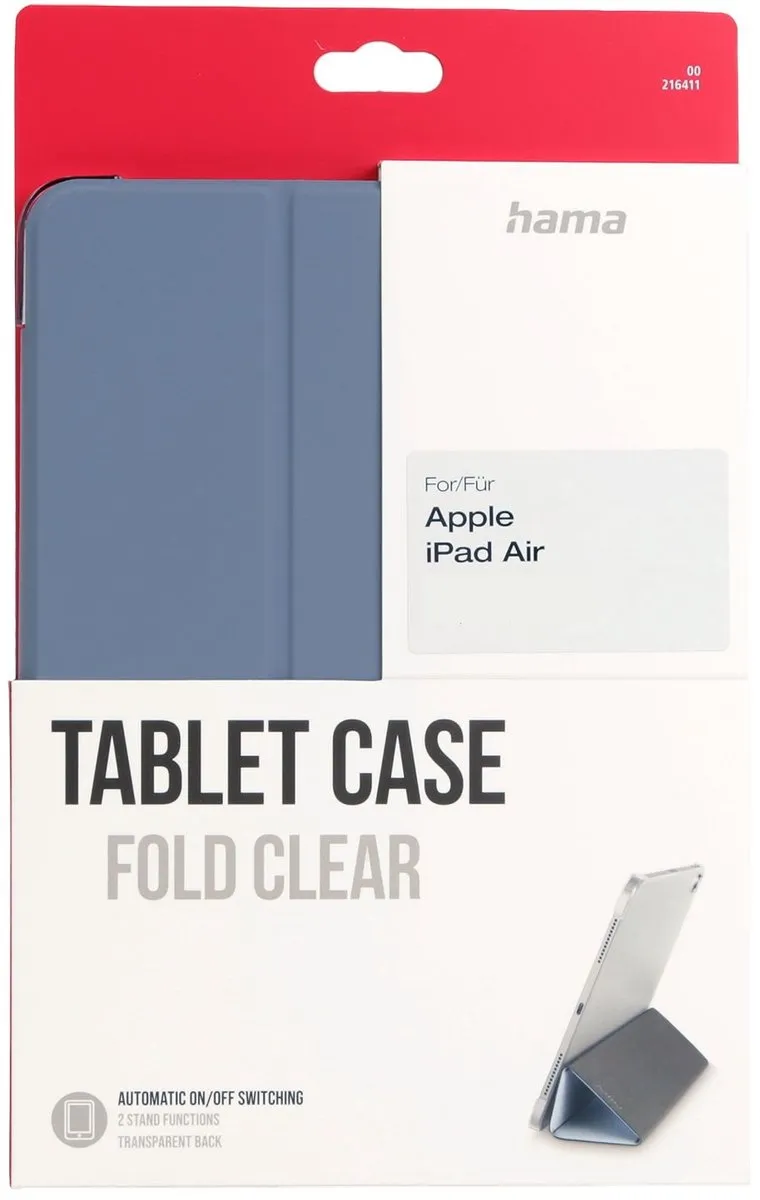 Hama Fold Clear iPad Air 10.9" Hoes - Sering