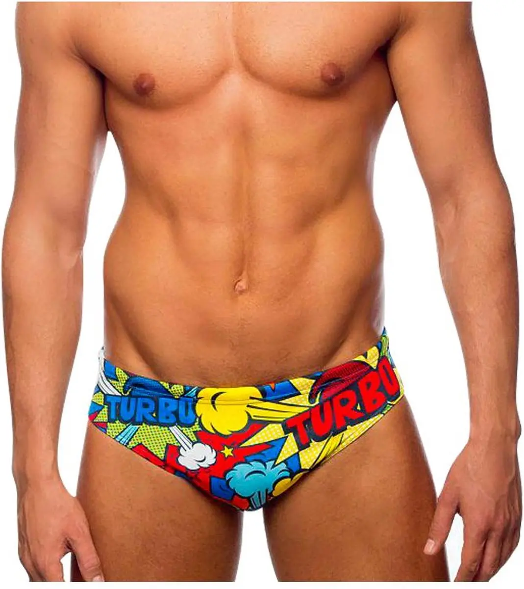 Turbo Pop Zwemslip Veelkleurig M Man