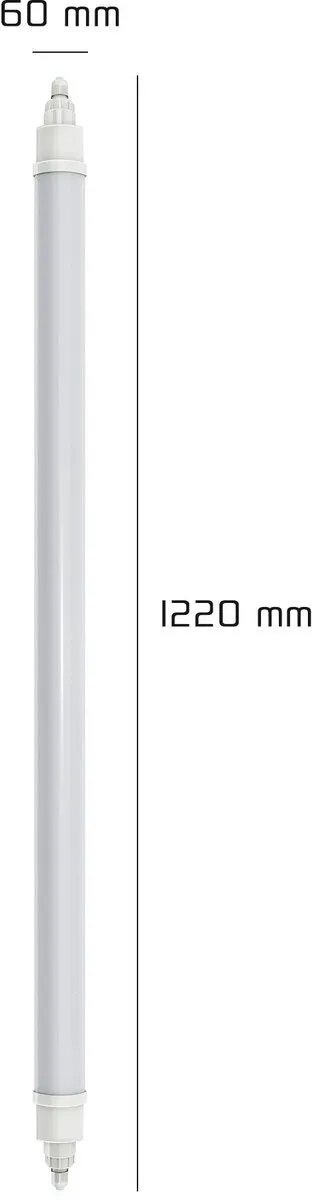 LEDVION LED Armatuur 120cm 30W 4000K - IP65