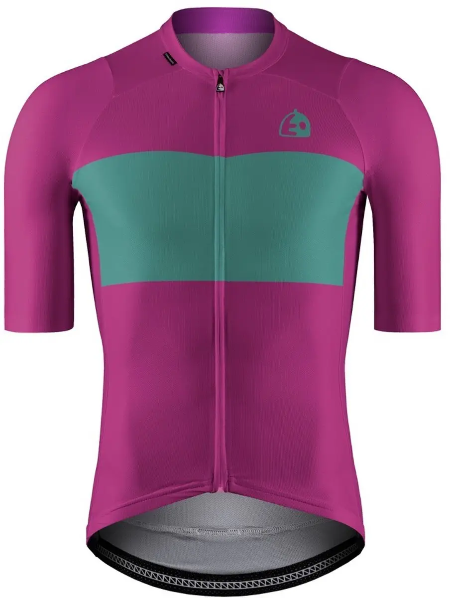 Etxeondo Biko Korte Mouw Wielertrui Paars,Roze L Man
