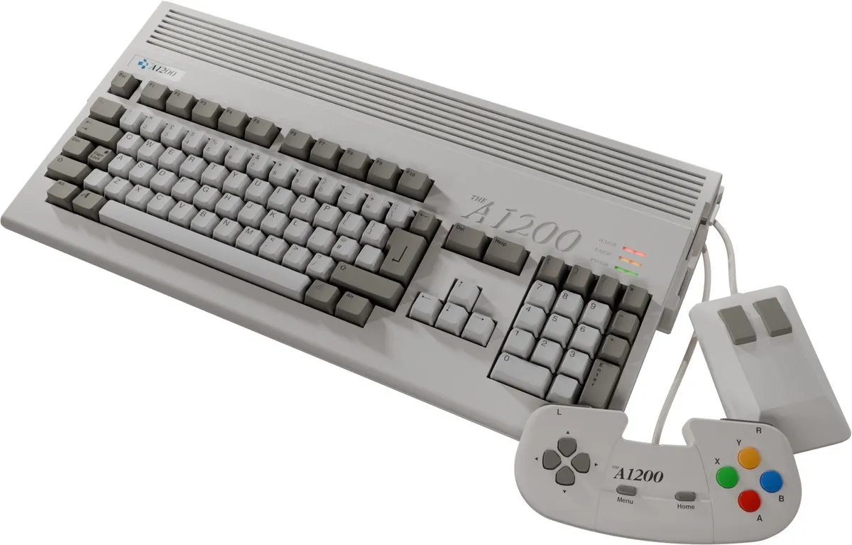 Plaion THEA1200 Retro Game Console - Grijs - afbeelding 6 van 6