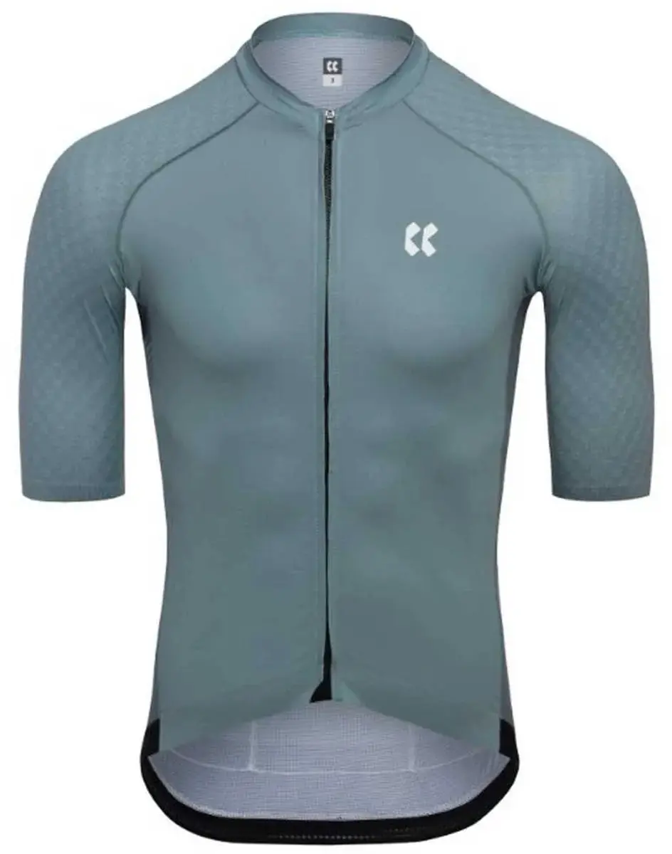 Kalas Passion Z4 Aero Korte Mouw Wielertrui Groen XS+ Man