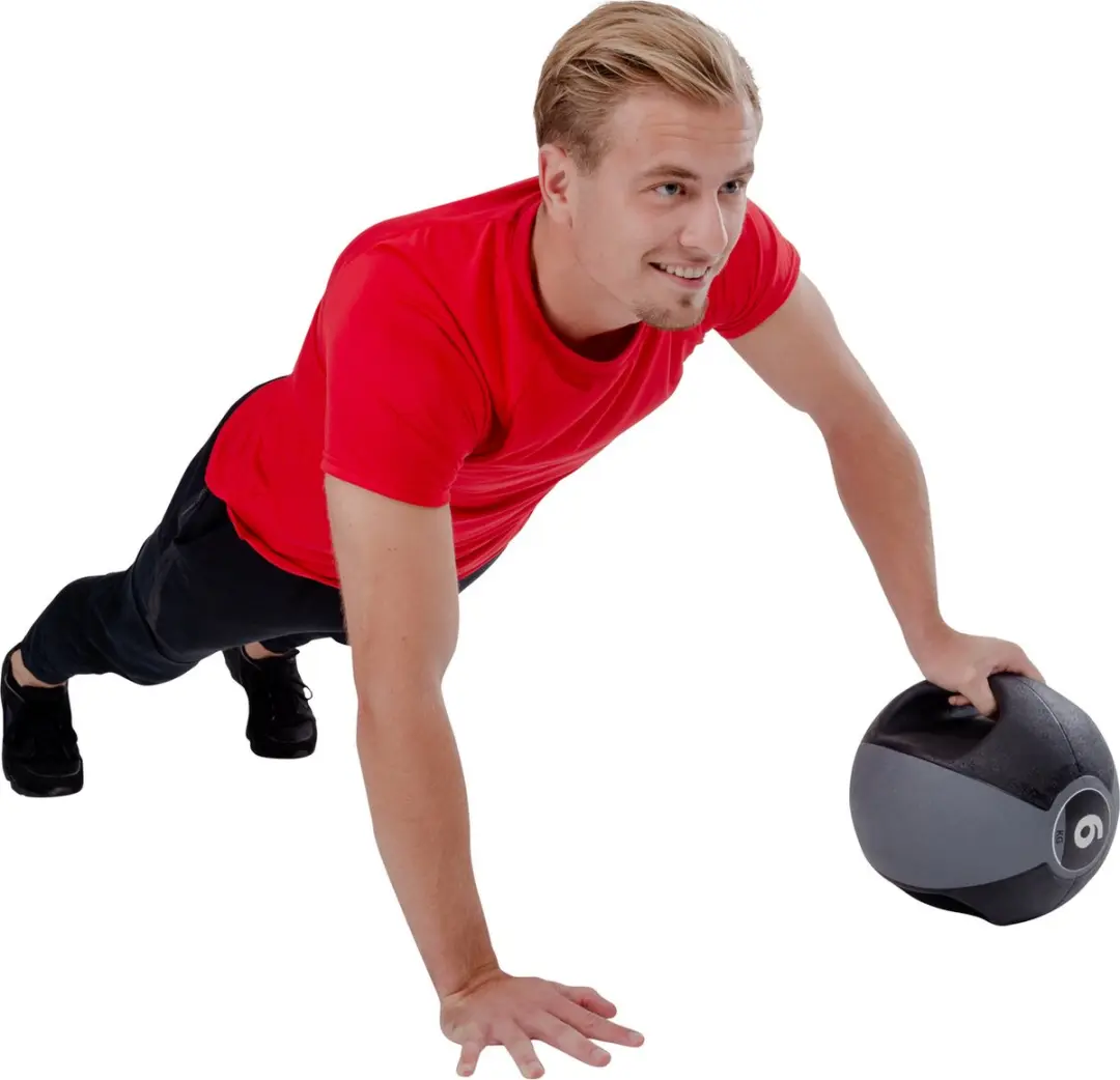 Pure2Improve Medicine Ball 6kg Grijs - afbeelding 5 van 6