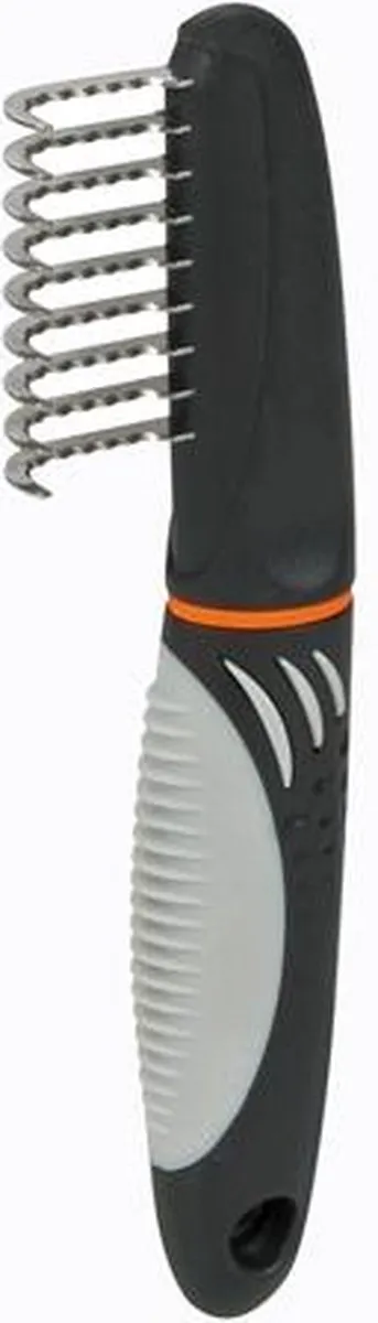 Trixie Vachtontvilter Gebogen Tanden 19cm - Blauw - afbeelding 6 van 6