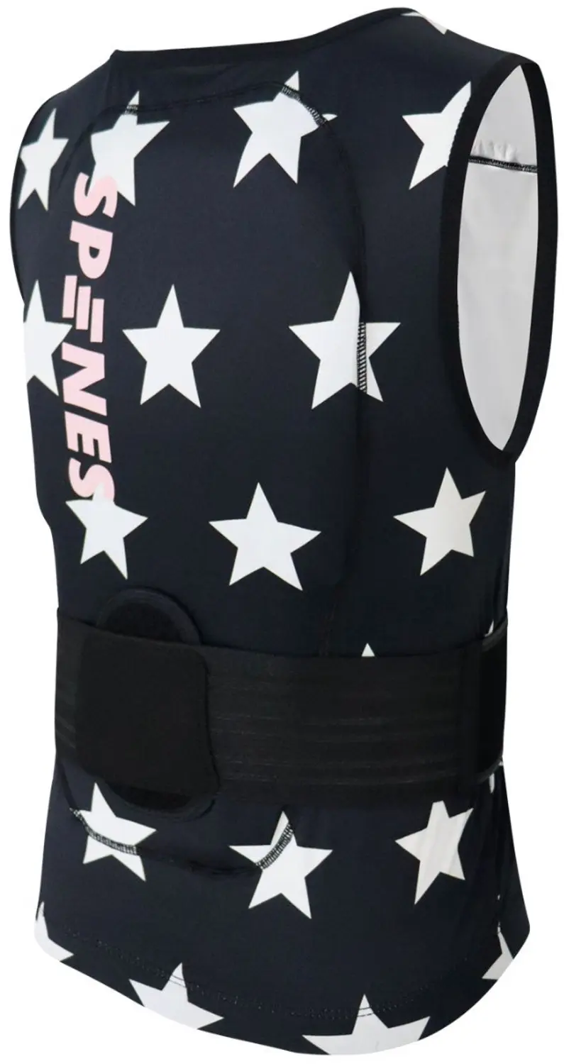 Spines Kids Stars Rugbeschermer - M - Zwart/Veelkleurig - afbeelding 6 van 6