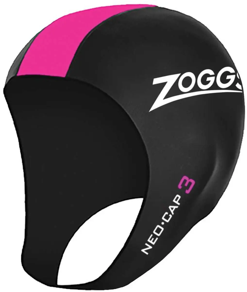 Zoggs Neo Cap 3 Zwart Roze S-M