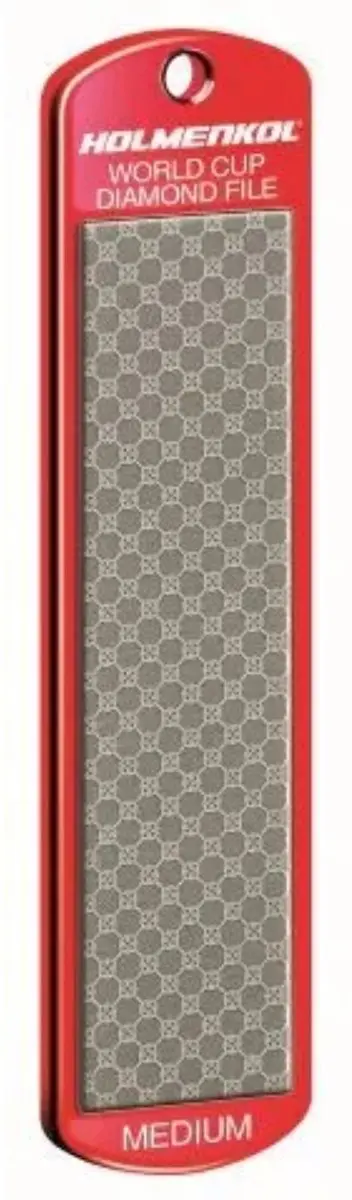 Holmenkol Diamond File Medium Ski/Snowboard Onderhoud Art. Rood
