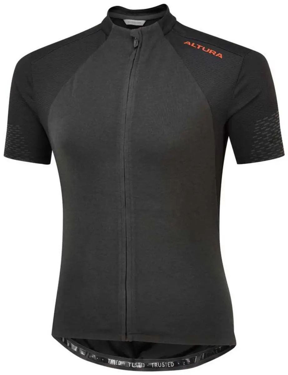 Altura Endurance Korte Mouw Wielertrui Zwart S Vrouw