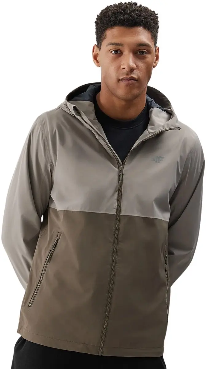 4F Jas Heren Technisch Beige