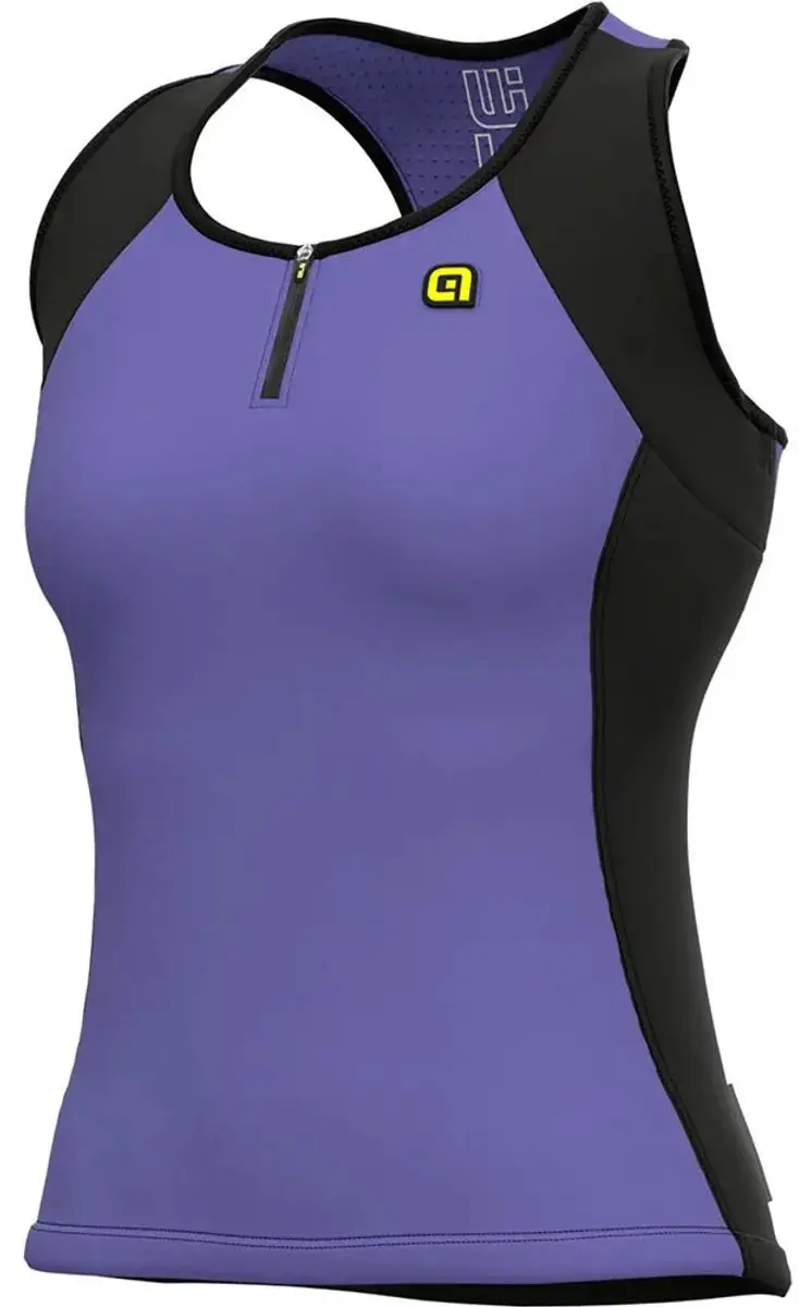 Ale Color Block mouwloos fietstrui M - Paars - afbeelding 5 van 6