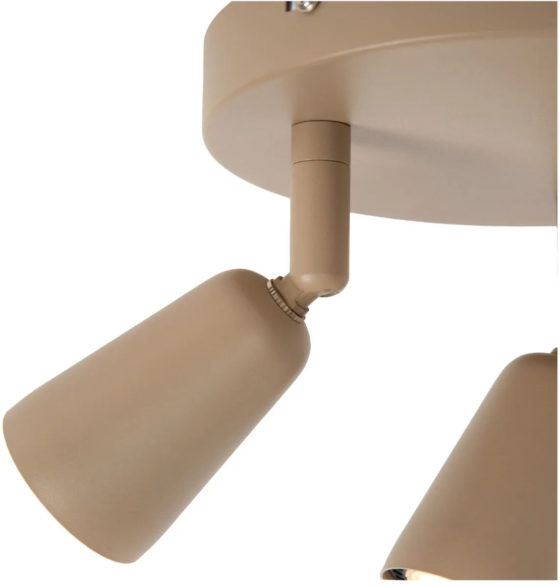 Lucide Tiana Plafondspot 3xGU10 - Taupe