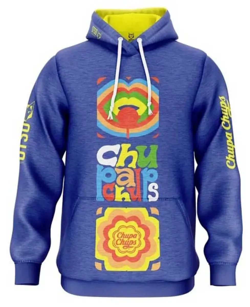 Otso Chupa Chups 70´s Hoodie Blauw XL