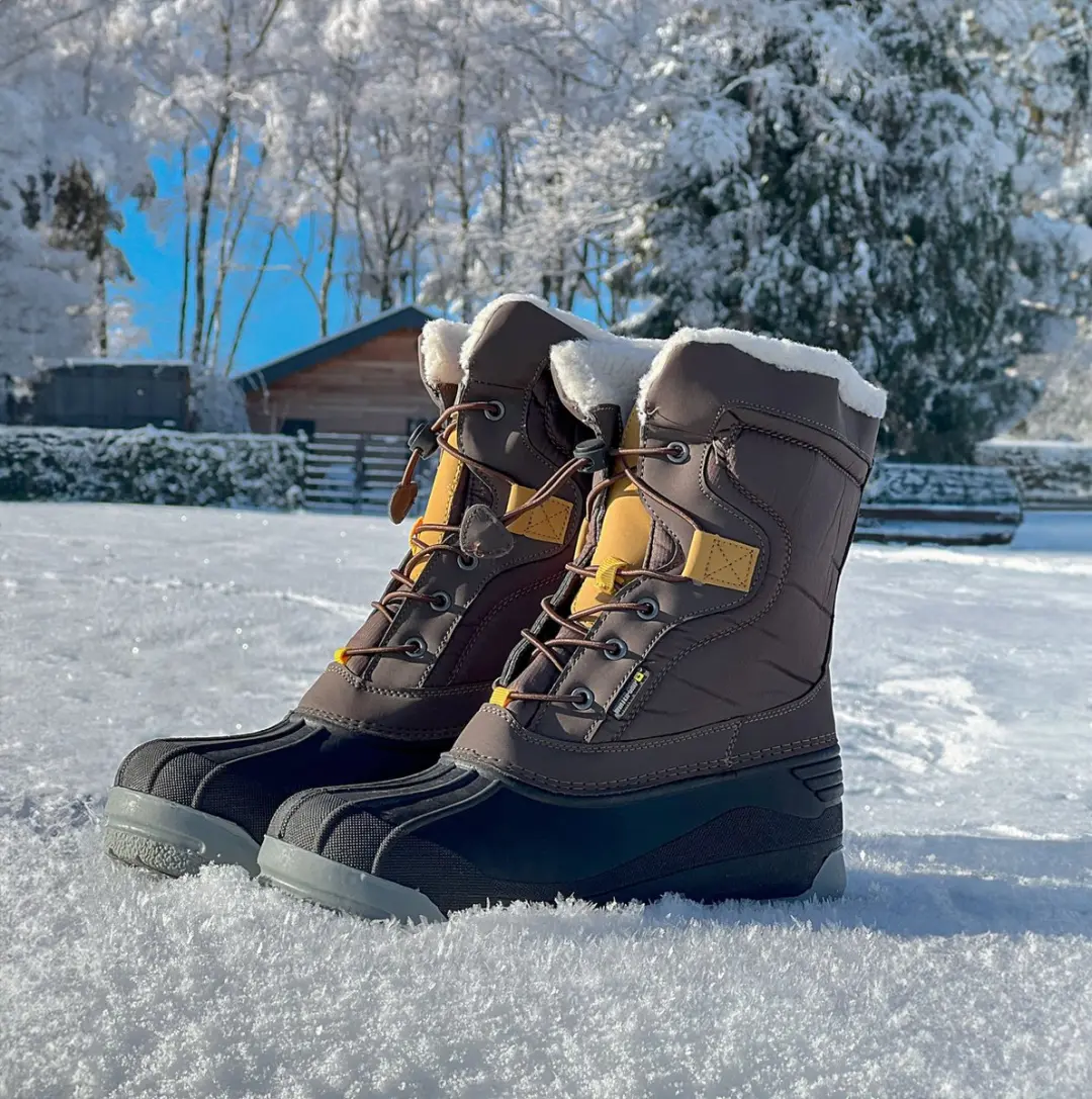 Winter-grip Canadian Explorer II Snowboots 44 - Bruin/Antraciet/Okergeel - afbeelding 5 van 5