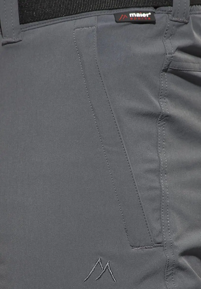Maier Sports Nil lange broek heren grijs - afbeelding 5 van 6