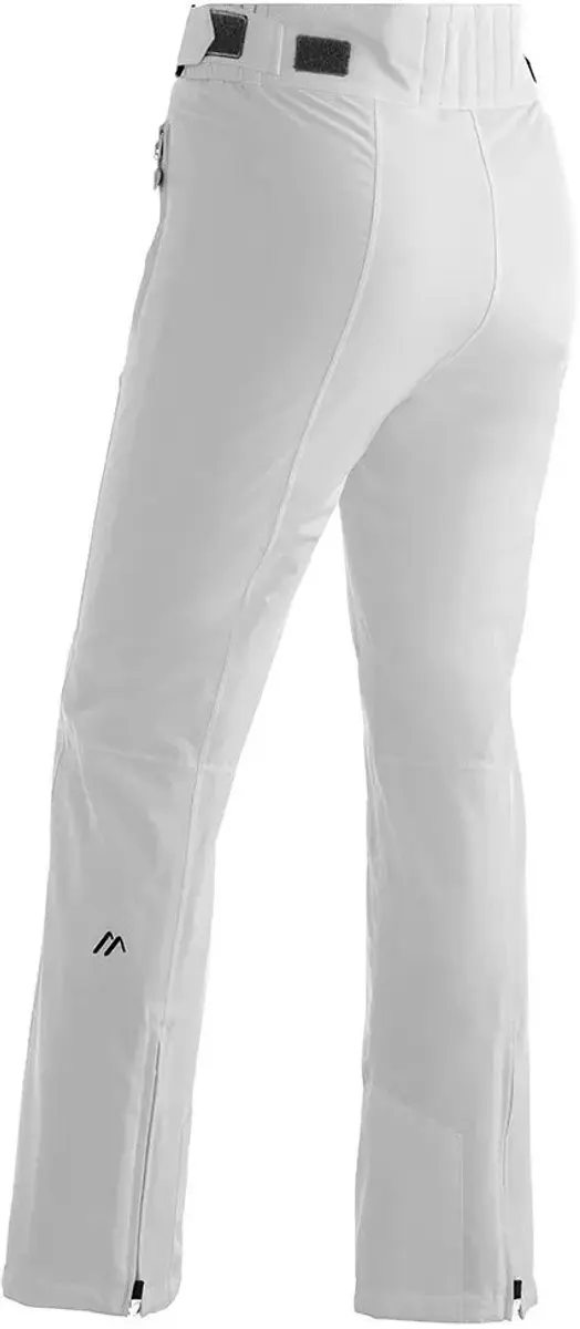 Maier Sports Vroni Slim Dames Skibroek - Wit - XL - afbeelding 3 van 6