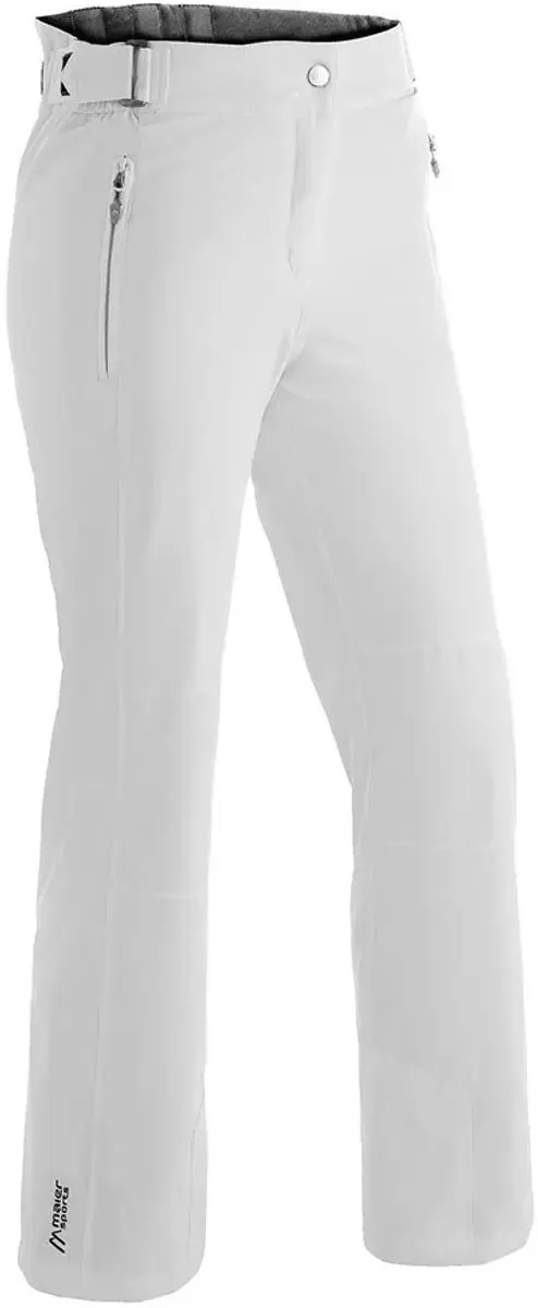 Maier Sports Vroni Slim Dames Skibroek - Wit - XL - afbeelding 5 van 6