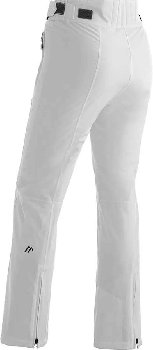 Maier Sports Vroni Slim Dames Skibroek - Wit - XL - afbeelding 2 van 6