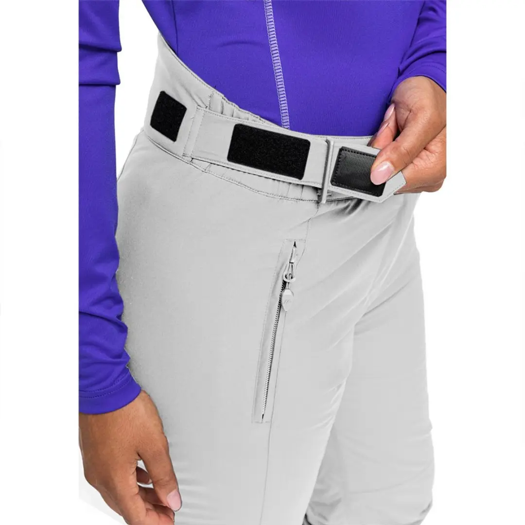 Maier Sports Vroni Slim Dames Skibroek - Wit - XL - afbeelding 4 van 6