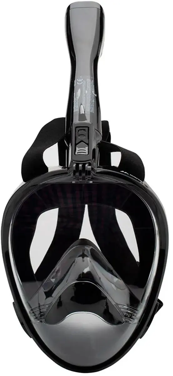 Martes VISO Volledig Gezicht Snorkelmasker - S/M - Zwart - afbeelding 2 van 6