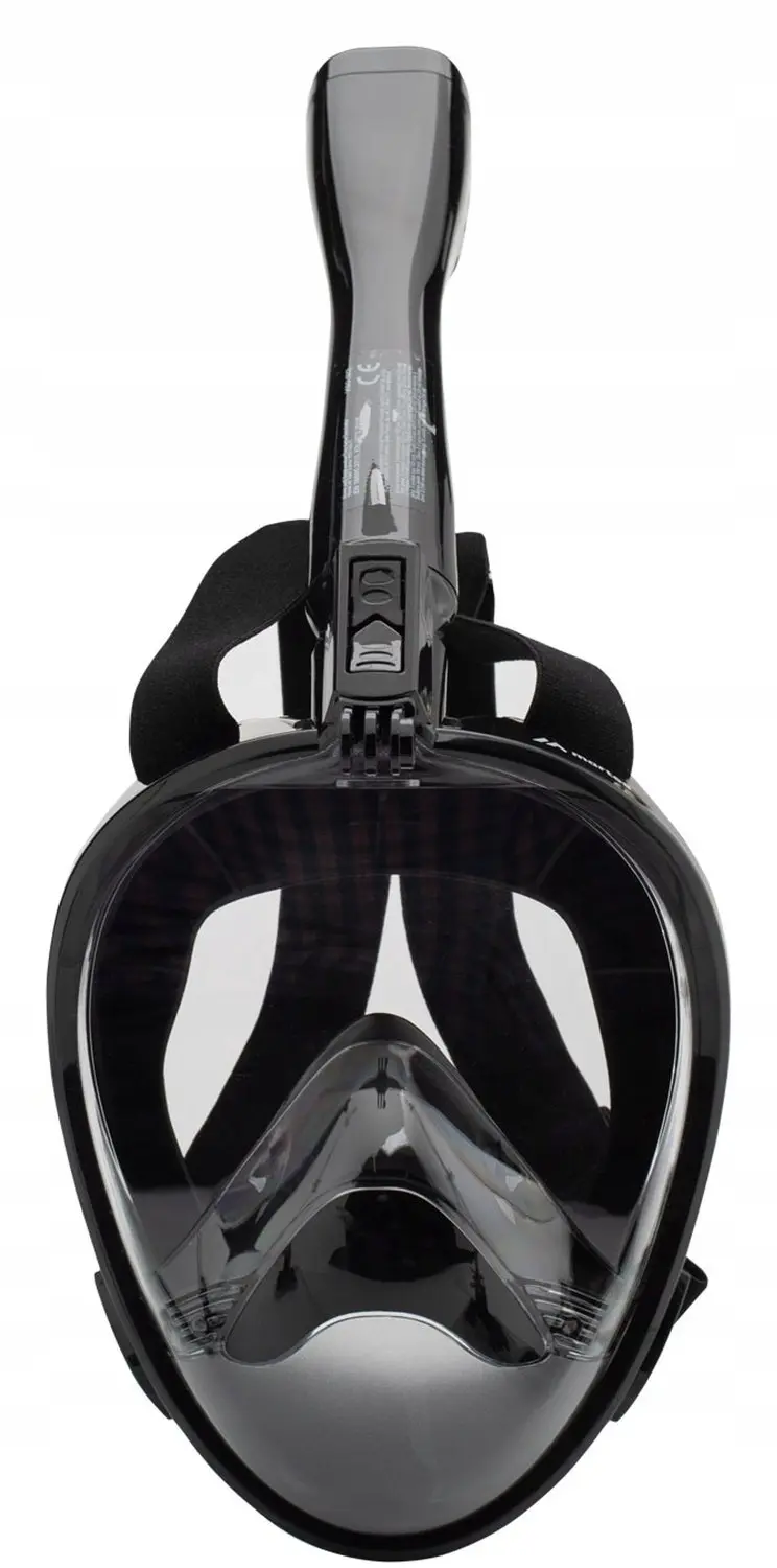 Martes VISO Volledig Gezicht Snorkelmasker - S/M - Zwart - afbeelding 6 van 6