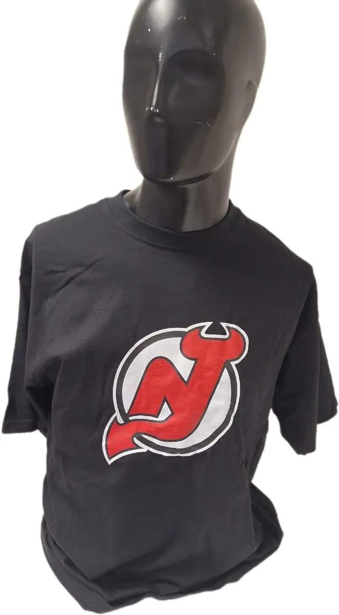 NEW YERSEY DEVILS -TSHIRT-BLACK- M