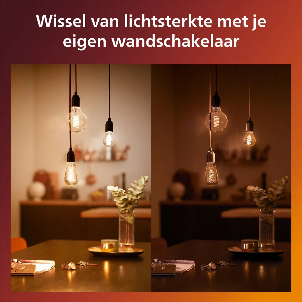 Philips Deco LED SceneSwitch E27 ST64 7W - Warm wit - afbeelding 6 van 6