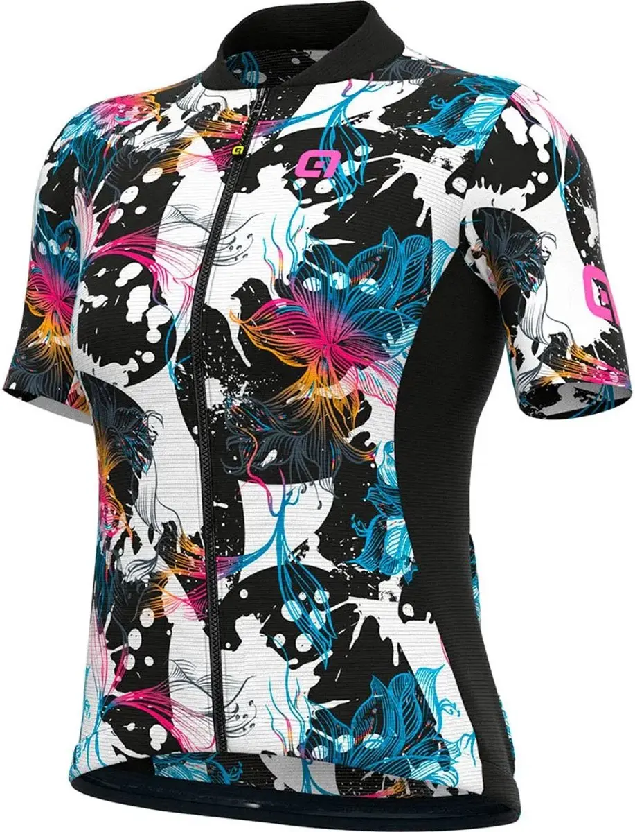 Ale Dames Fietsshirt Korte Mouwen Solid Chios